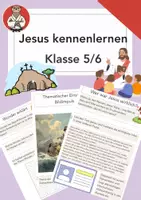 Vorschau - Stundenentwürfe - Jesus kennenlernen: Leben, Wirken und Wunder (Klasse 5/6) - Deckblatt