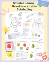 Vorschau - Unterrichtsreihen - Soziales Lernen – Gemeinsam stark im Schulalltag - Deckblatt