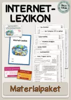 Vorschau - Arbeitsblätter - Internet-Lexikon – Komplettpaket (Internetführerschein) - Deckblatt
