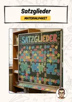 Vorschau - Arbeitsblätter - Materialpaket Satzglieder - Deckblatt