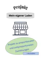 Vorschau - Arbeitsblätter - Materialpaket: proportionale und antiproportionale Zuordnungen - Deckblatt