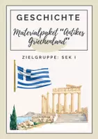 Vorschau - Arbeitsblätter - Materialpaket "Antikes Griechenland" - Deckblatt