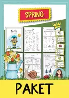 Vorschau - Mal- und Bastelvorlagen - Spring Materialpaket für den Englischunterricht | Arbeitsblätter & Spiele Frühling - Deckblatt