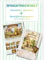 Vorschau - Arbeitsblätter - Materialpaket zur Sprachförderung „Ferdinand von Silbenstein“ Kamishibai und fertige Sprachstunden für die Kita - Deckblatt
