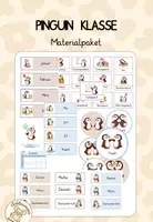 Vorschau - Arbeitsblätter - Materialpaket - Pinguinklasse - Deckblatt