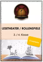 Vorschau - Arbeitsblätter - Paket Lesetheater & Rollenspiele: Leseförderung durch betontes Vorlesen (3.-5. Klasse, DaZ-geeignet) - Deckblatt