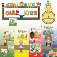 Vorschau - Arbeitsblätter - Alonies Lernpaket QuizKids – Selbstlernhefte Kindergarten & Vorschule | Komplettpaket Alonies - Deckblatt