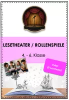 Vorschau - Arbeitsblätter - Paket Lesetheater: Rollenspiele zur Leseförderung (4.-6. Klasse, DaZ-geeignet) - Deckblatt