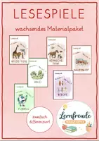 Vorschau - Spiele - Lesespiele (Ich habe.. Wer hat..?) - wachsendes Materialpaket - Deckblatt