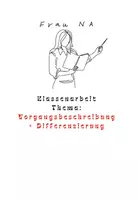 Vorschau - Arbeitsblätter - Materialpaket Vorgänge beschreiben - Deckblatt