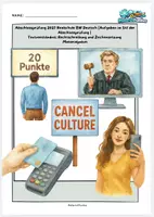 Vorschau - Arbeitsblätter - Paket: Erörterung & Sachtext – Abschlussprüfung Deutsch 2027 RS BW - Deckblatt