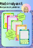 Vorschau - Spiele - Materialpaket - Búsqueda de palabras - Deckblatt