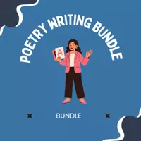 Vorschau - Unterrichtsreihen - Poetry Writing Bundle – Creative Activities, Prompts & Worksheets (Grades 5–8) - Deckblatt