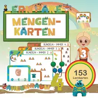 Vorschau - Fördermaterial/Inklusion - Lernkarten Mengen & Zahlen bis 4 | Zahlenraum 4 | 153 Karten | Vorschule & Kindergarten (ab 3 Jahren) - Deckblatt