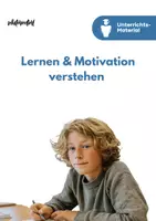 Vorschau - Unterrichtsreihen - Lernen & Motivation verstehen – Behaviorismus, Modelllernen & Growth Mindset (Komplett-Bundle Sek II) - Deckblatt