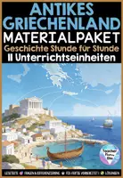 Vorschau - Stundenentwürfe - Antikes Griechenland Materialpaket - Geschichte Stunde für Stunde - Deckblatt