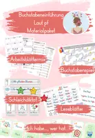 Vorschau - Arbeitsblätter - Buchstabeneinführung pf - Materialpaket - Deckblatt