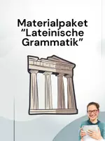 Vorschau - Arbeitsblätter - Materialpaket - lateinische Grammatik - Deckblatt