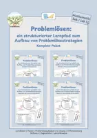 Vorschau - Unterrichtsreihen - Problemlösen Mathematik: Unterrichtsreihe mit Strategien und Problemaufgaben (Sek I) - Deckblatt