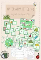 Vorschau - Spiele - Materialpaket Englisch Spring - Deckblatt