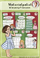 Vorschau - Arbeitsblätter - Wiesenpflanzen Materialpaket | Sachunterricht Klasse 2-4 - Deckblatt