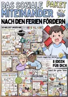Vorschau - Arbeitsblätter - Soziales Lernen Grundschule - Nach den Ferien: Miteinander stärken - PAKET / SOS-Klassenzimmer - Deckblatt