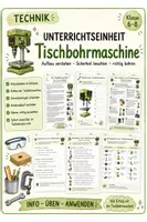 Vorschau - Arbeitsblätter - Technik: Materialpaket für den Bohrmaschinenführerschein, Klasse 6-8 - Deckblatt