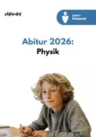 Vorschau - Unterrichtsreihen - Physik Abitur 2026 – Komplettkurs mit 20+ Materialien | Mechanik, Elektrizität, Wellen & mehr - Deckblatt