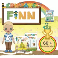 Vorschau - Stundenentwürfe - Alonies Lernpaket ab 4 Jahren (Finn) – 60 + Materialien für selbstständiges Lernen - Deckblatt