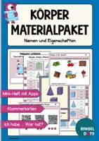 Vorschau - Arbeitsblätter - Geometrische Körper kennenlernen Materialpaket - Deckblatt