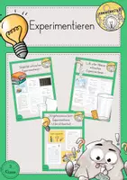 Vorschau - Arbeitsblätter - Experimente Materialpaket - Deckblatt