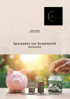 Vorschau - Stundenentwürfe - Materialpaket: Wortarten - Deckblatt