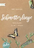 Vorschau - Unterrichtsreihen - Materialpaket zum Thema Schmetterlinge - Deckblatt