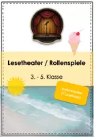 Vorschau - Arbeitsblätter - Lesetheater-Paket Sommer – 7 Rollenspiele zur Leseförderung (Klasse 3–5, DaZ-geeignet) - Deckblatt