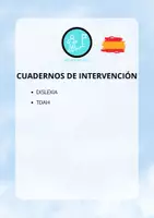 Vista previa - Hojas de trabajo - PAQUETE DE MATERIALES INTERVENCIÓN DISLEXIA Y TDAH - Portada