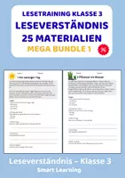 Vorschau - Stundenentwürfe - Lesetraining Klasse 3 Materialpaket – Leseverständnis 25 Materialien mit Lösungen - Deckblatt