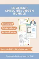 Vorschau - Arbeitsblätter - Speaking Activities Englisch – Dialoge & Rollenspiele Bundle - Deckblatt