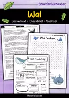 Vorschau - Spiele - Wal Materialpaket - 3 für 2 Sparpaket - Deckblatt