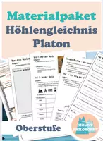 Vorschau - Spiele - Höhlengleichnis Platon / Oberstufe - Deckblatt