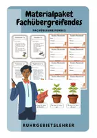 Vorschau - Mal- und Bastelvorlagen - Materialpaket Fachübergreifendes - Deckblatt