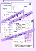 Vorschau - Arbeitsblätter - Merkblätter zu den wichtigsten Funktionstypen - Deckblatt