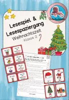 Vorschau - Arbeitsblätter - Bundle_Lesespiel und Lesespaziergang_Weihnachtszeit - Deckblatt
