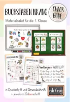 Vorschau - Spiele - Buchstaben ng/nk - Materialpaket für die 1. Klasse - Deckblatt