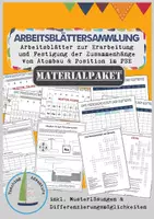 Vorschau - Arbeitsblätter - Atombau & PSE – Arbeitsblätter Bundle - Deckblatt