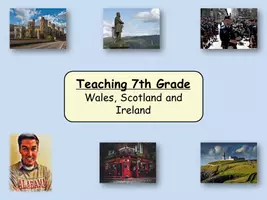 Vorschau - Stundenentwürfe - Teaching 7th Grade - Wales, Scotland and Ireland - Deckblatt