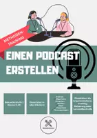 Vorschau - Arbeitsblätter - Materialpaket: Podcast erstellen - Argumentation plus Reflexion des Praktikums - Deckblatt