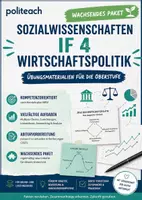 Vorschau - Arbeitsblätter - Wachsendes Paket mit Übungsmaterialien Sowi IF 4 Wirtschaftspolitik - Deckblatt