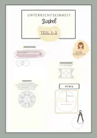 Vorschau - Arbeitsblätter - Geometrie | Zirkel | Unterrichtseinheit | Kreise zeichnen | Unterrichtsreihe - Deckblatt