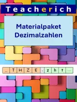 Vorschau - Arbeitsblätter - Materialpaket Dezimalzahlen - Deckblatt