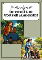 Vorschau - Unterrichtsreihen - Materialpaket: Kirche und Diakonie - Deckblatt